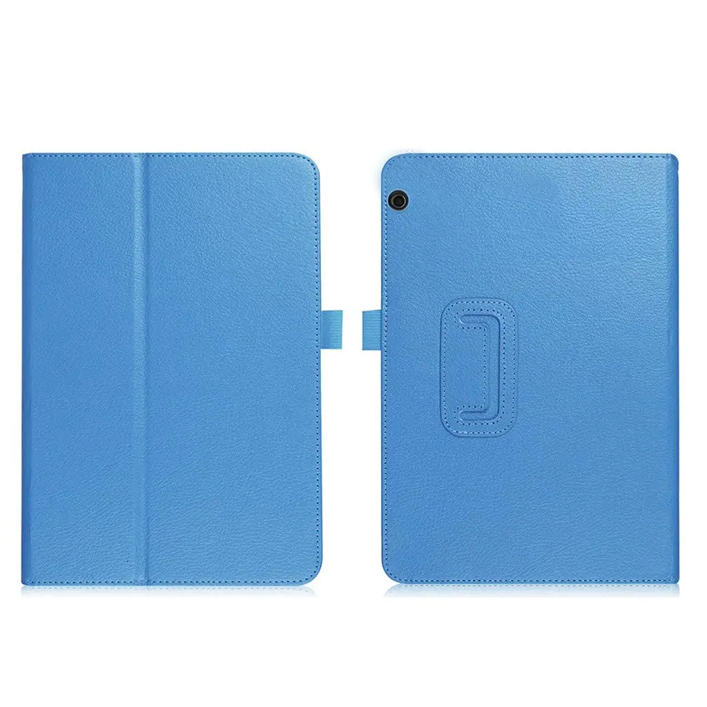 étui pour huawei mediapad tablette étui folio pliant pu cuir stand smart case cover