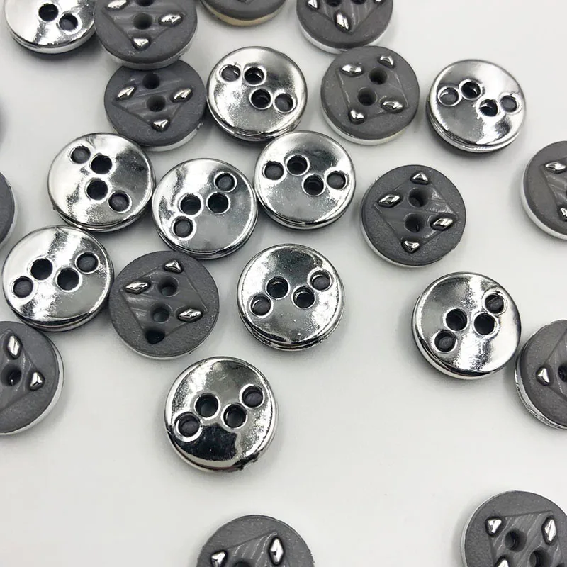 30/50/150 шт 11,5 мм пуговки с покрытием для конических фрез DIY Одежда Швейные аксессуары рубашка на пуговицах - Цвет: Color 2