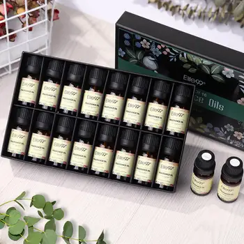 

Elite99 Fragrance Oils Gift Set Natural Essential Oil For Aromatherapy Diffusers Jasmine Strawberry Sandalwood Oil 16 Pieces/lot