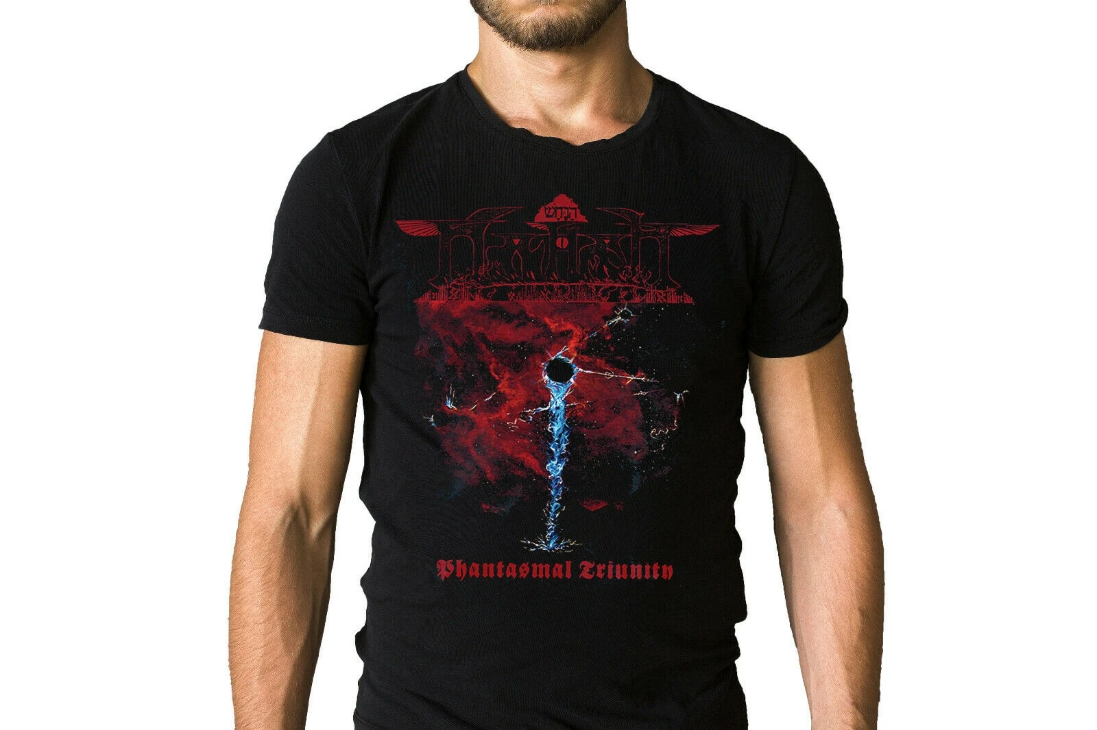 Nachash Phantasmal Triunity Альбом Футболка |