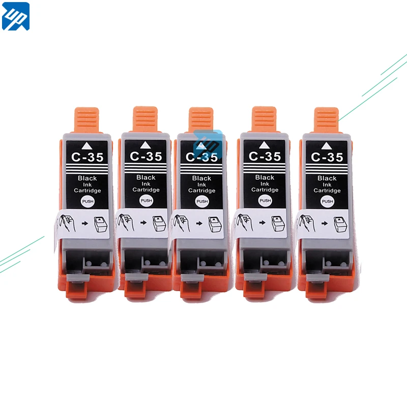 5 черный PGI-35 Совместимый струйный картридж PGI35 PGI 35 для принтера Canon PIXMA IP100B PIXMA IP100