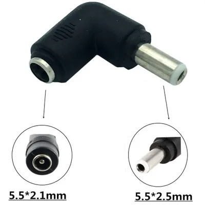 

2.1x5.5mm Female to 2.5x5.5mm Male DC Power Adapter Converter for CCTV Camera