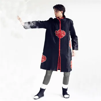 

Naruto Costume Akatsuki Cloak Cosplay Uzumaki Naruto Sasuke Uchiha Hatake Kakashi Cape Cosplay Itachi Clothing Cosplay costume