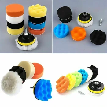 

22pcs Polishing Pad 3inch Buffing Waxing Kit Set For Car Polisher 80mm Care