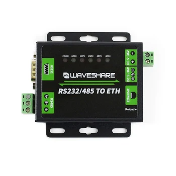 

RS232 485 TO ETH Module Converter RJ45 UDP Dual Serial Ports Computer TCP Industrial Webpage Accessories Networking DNS