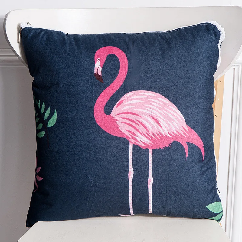 Leradorespandex Pillow Blankets Flamingo Pinapple Pattern Weighted