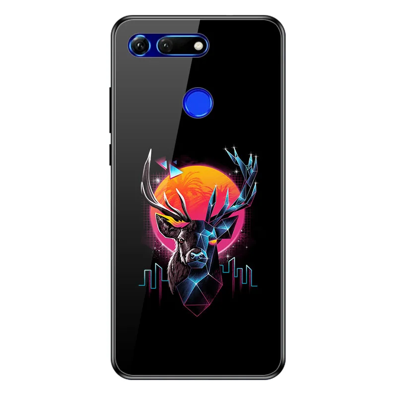 Geruide для huawei honor v 20 чехол, закаленное стекло honor v 20 чехол cubierta para Для huawei honor v 20 v 20 чехол