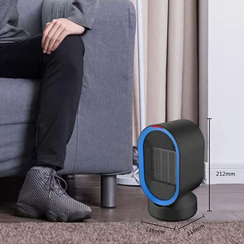 

Small Space Heater Oscillating Heater Fast Heating Ceramic Desk Heater With Overheat Protection Tip-Over Protection TP89