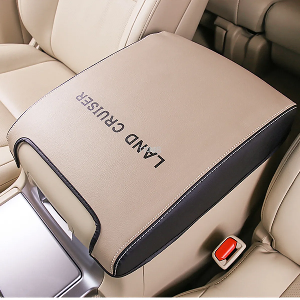 Leather Car Armrest Case Cover for Toyota Land Cruiser 200 LC200 2008 2009 2010 2011 2012 2013 2014 2015 car armrest box cover