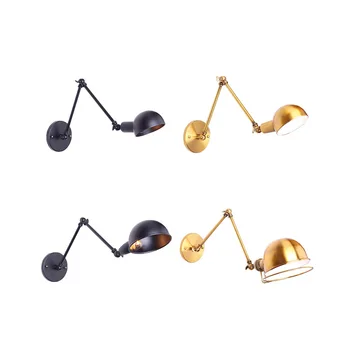 

vintage stone light gooseneck crystal bedroom light led bedroom light corridor wall lamp aisle living room wall lamp