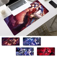 

Lock Edge Honkai Impact 3 Seele Vollerei Gaming Mouse Pad Large Big Mouse Mat Desktop Mat Computer Mouse pad For Overwatch