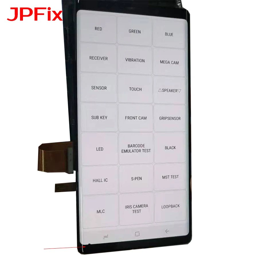 JPFix супер AMOLED ЖК-дисплей для samsung Galaxy Note8 N950FD ЖК сенсорный экран дигитайзер дисплей Запчасти в сборе с точкой