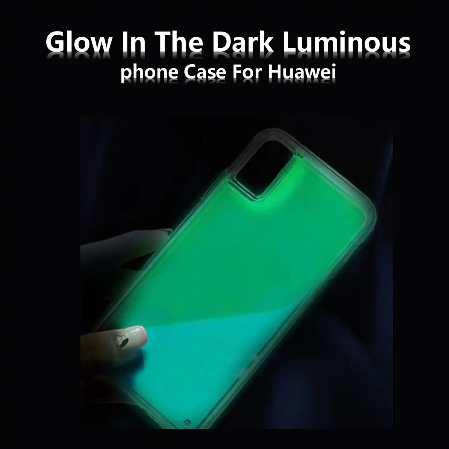 ダイナミック夜光流砂ケースのための Huawei Honor 9 Lite 10 P30 プロ P メイト Nova 3 3i ダークルミナスネオン砂ケース 電話用緩衝材 Aliexpress