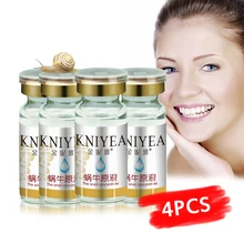 4 шт./партия, высокое качество, эссенция, гиалуроновая кислота, сыворотка для отбеливания пятен, сужение пор, против акне, антивозрастной уход за лицом