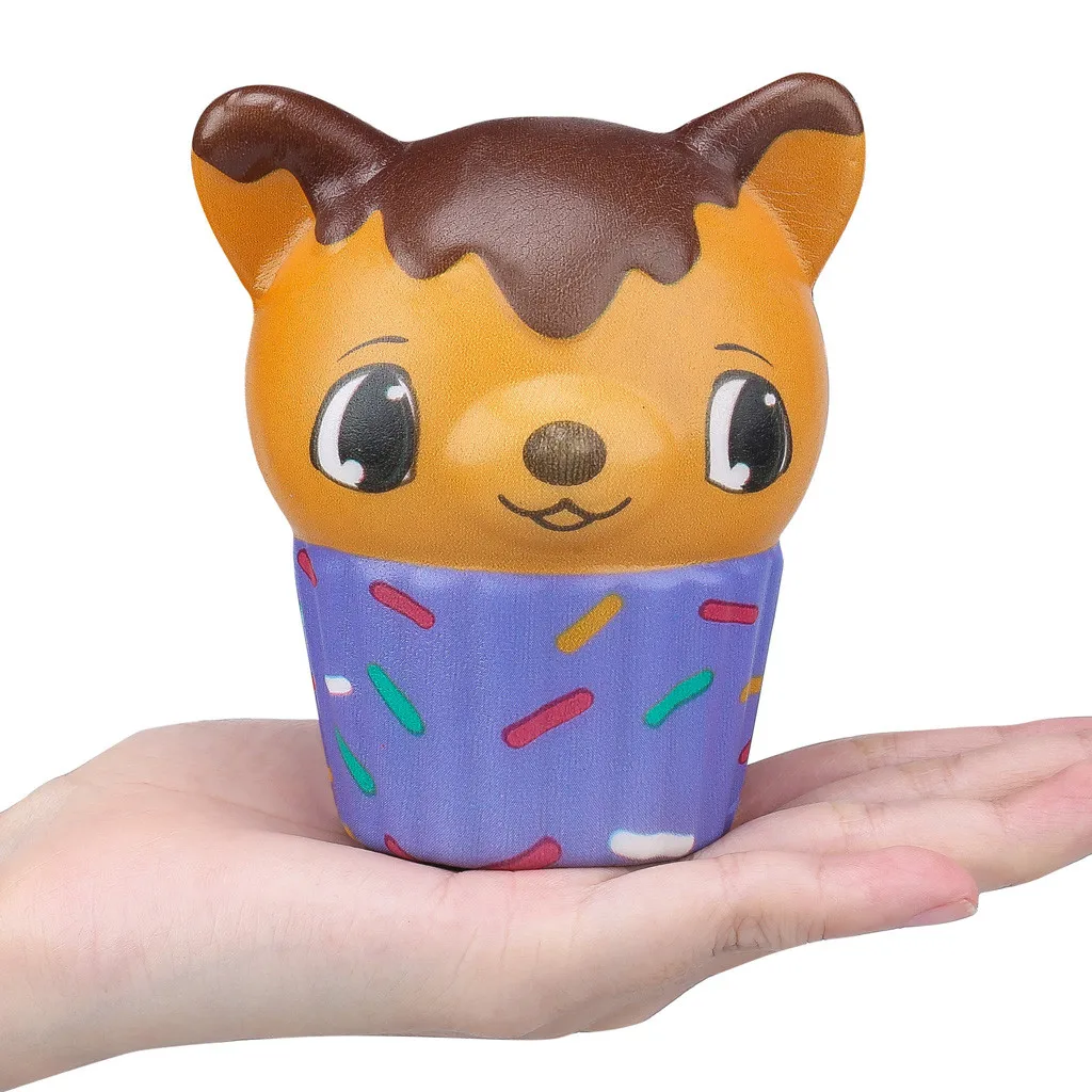 Kawaii очаровательное мороженое олень медленно поднимающийся крем Ароматические игрушки для снятия стресса детская забавная игра игрушки детские игрушки для мальчиков и девочек