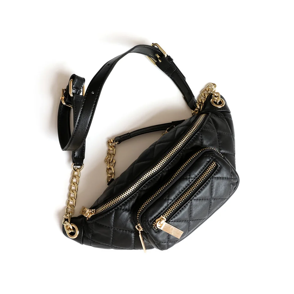 

New Arrival Genuine Leather Women Waist Packs Brands Designer Female Casual Chest Bag High Quality Ladies Shoulder Messenger Bag