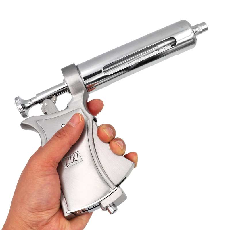 50ml Livestock Veterinary Metal Continuous Vaccine Injector Cattle