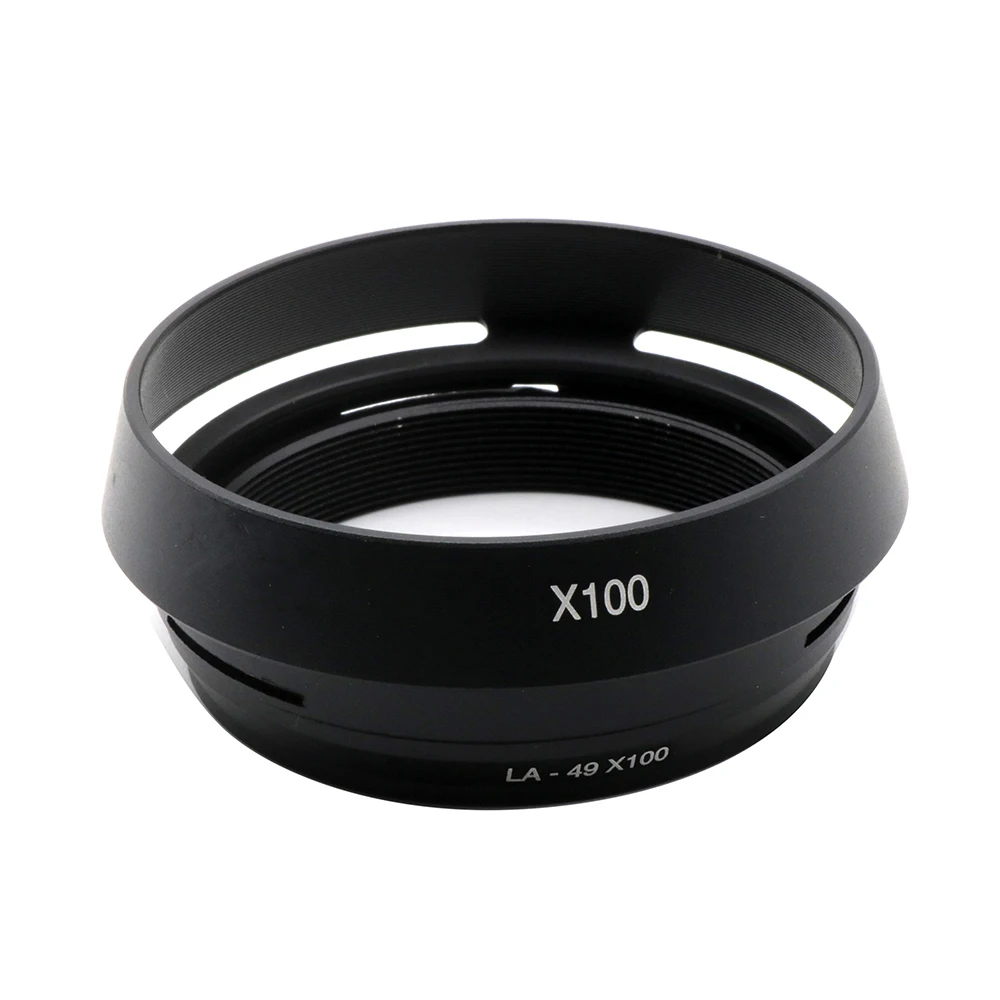 Replacement For Lhx100 & Arx100, Metal Lens Hood With 49mm Adapter
