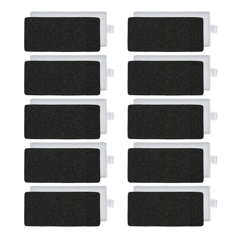 

10Pcs Vacuum Cleaner Hepa Filters Replacement Accessories For Ecovacs Deebot N79 N79S Robotic Vacuum Cleaner