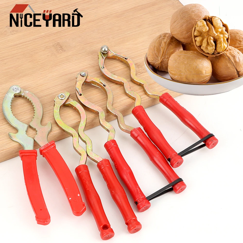 

Walnut Clip Home Use Walnut Sheller Almond Pecan Nutcracker Gadget Accessory Plier Hazelnut Multi-Function Nut Shell Tools
