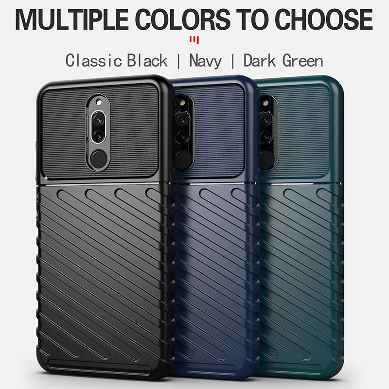 Силиконовый чехол Natrberg для Xiaomi Redmi 8, чехол из мягкого силикона, защитный чехол-бампер для Xiaomi Redmi 8A 8 A, глобальная версия