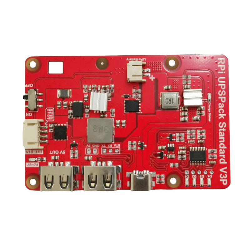 RaspberryPi4B3B2BUPSStandardV3PPackLithiumBatterryExpansionBoardUninterruptedPower