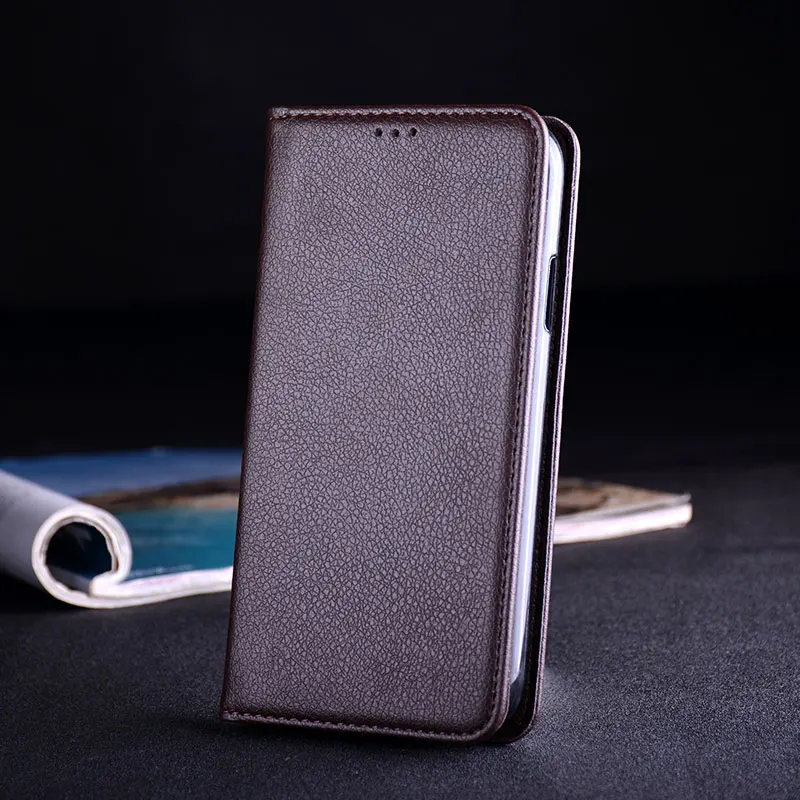 Чехол для huawei honor 5c Euro 5x6 6a 6c 7 7x 7c 8a 8x 8c 8 4c pro 9 10 lite v9 play funda(игровая основа Роскошный кожаный чехол без магнитов coque - Цвет: Coffee