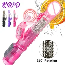 G local vibrador coelho masturbador brinquedos sexuais para mulher vagina clitóris vibrador duplo 10 velocidades vagina vibração brinquedos sexuais(China)