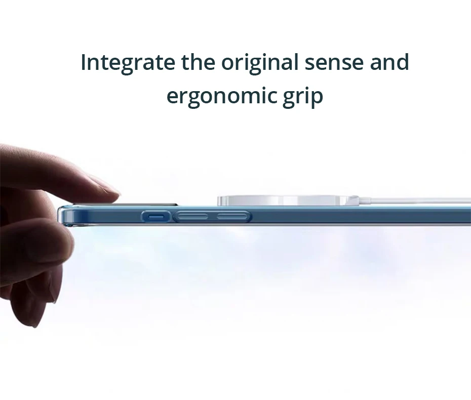 Fivetech for iPhone 12 Pro Max Magesafe Case Transparent Mobile Phone Case Protective Cover Shell for iPhone 12 Pro12Mini12 (7)