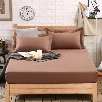 

42 Custom size 100% Cotton sheets bed fitted Sheet Mattress Cover Four Corners with elastic Band fit bedding covers