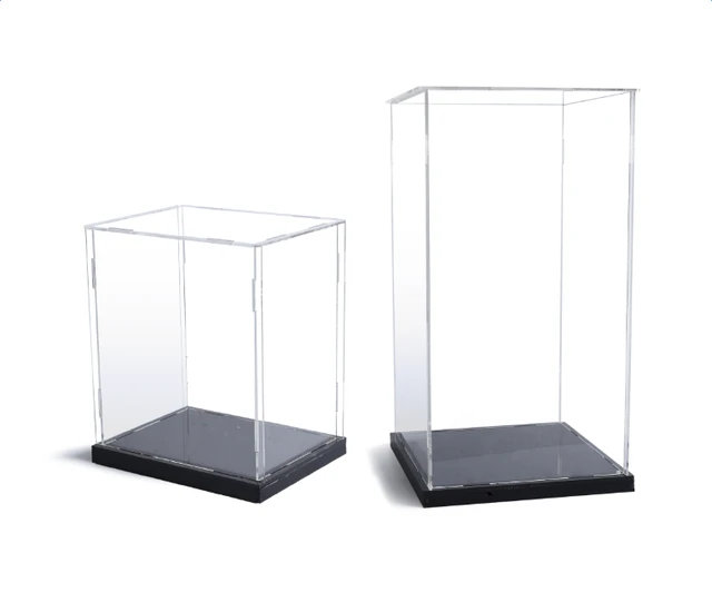 Vitrine en plexiglas transparent pour figurines, vitrine, vitrine