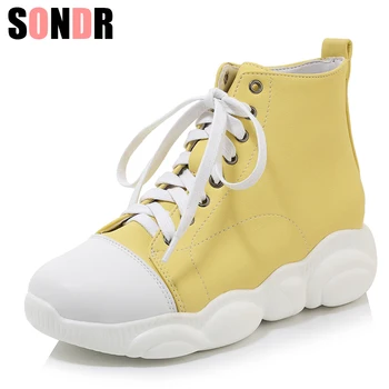 

Women Boots Ankle Boots Roman Casual Booties winter Autumn Women Boots Ladies Western Stretch Fabric BotasLeather size34-43