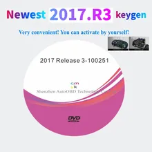 Mais recente 2017. r3 com keygen em funções de suporte de software de dvd iss para delphis vd ds150e cdp vdijk autocoms pro para o caminhão de carro