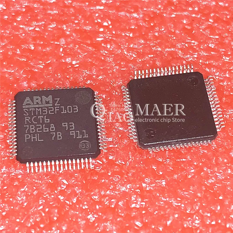 1 шт./лот GD32F103RCT6 STM32F103RCT6 LQFP64 MCU de 32 бит STM32F1 ARM Cortex M3 RISC 256KB флэш-2,5 V/3,3 V четырёхъядерный 64-разрядный процессор Pin LQFP-64