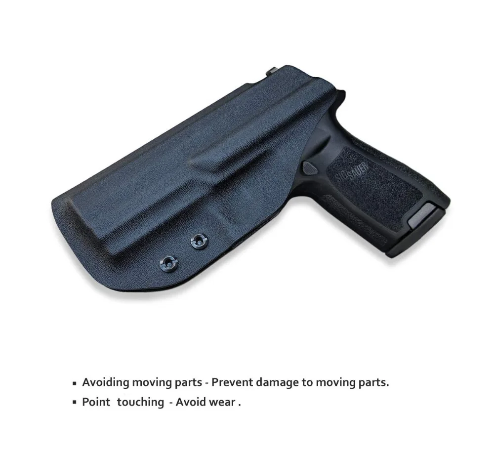Полюс. Ремесло KYDEX кобура iwb Sig Sauer P320 кобура для скрытого ношения Sig Sauer P320 кобура скрытый-Kydex аксессуары для кобуры