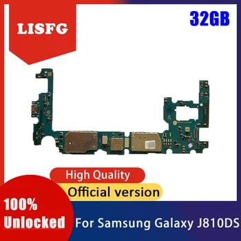 

LISFG Good Tested For Samsung Galaxy J8 J810DS Motherboard Dual SIM 32GB For Samsung Galaxy J8 J810DS Logic Board Mainboard