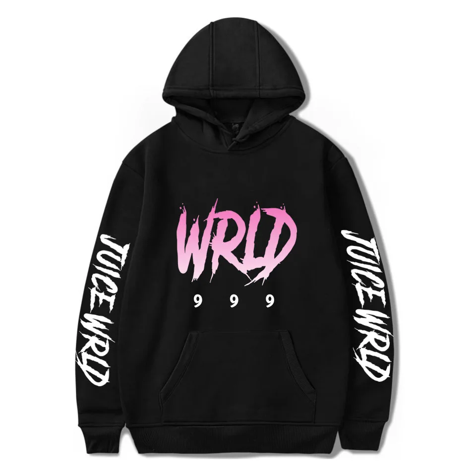 Juice Wrld свободные мужские и женские Большие размеры 4XL толстовка с капюшоном более размера d толстовка модная одежда товар
