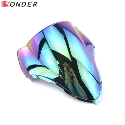 Ветровое стекло для Suzuki Hayabusa GSX 1300R GSX-R 1300 GSXR1300 GSX1300R 99-07 06 05 04 03 02 01 00 99 дымчатое лобовое стекло - Цвет: Iridium
