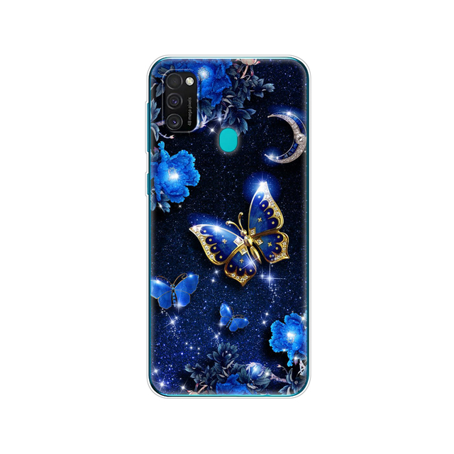 Samsung M21 Case 6.4" Soft Silicon Tpu Cover For Samsung Galaxy M21 M 21 SM-M215FZGUSER m215 Phone Back Shell Bumper Funda