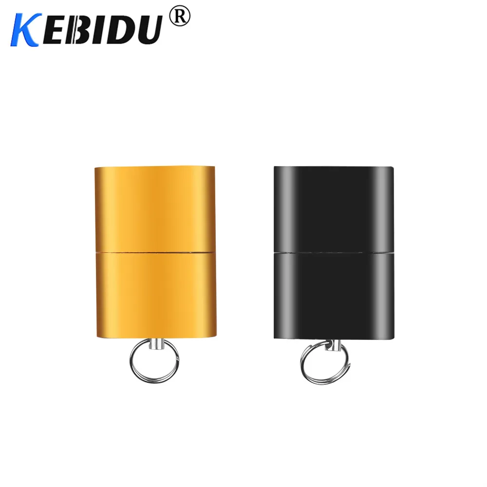 Kebidu USB 2,0 TF кард-ридер Micro SD TF T-Flash карта памяти адаптер Легкий Портативный высокоскоростной кард-ридер интерфейс