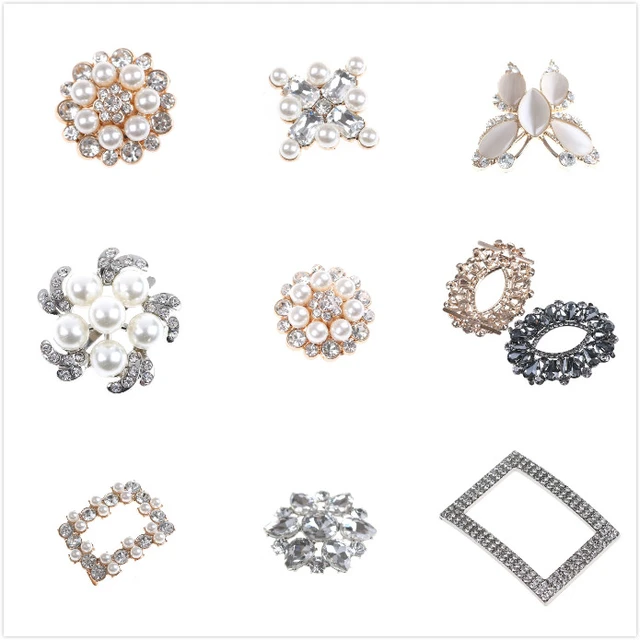 6Styles Fashion Bridal Shoes Rhinestone Clip Buckle Crystal Shoe Clip  Decoration Faux Pearl Shoe Clips Decorative Accessories - AliExpress