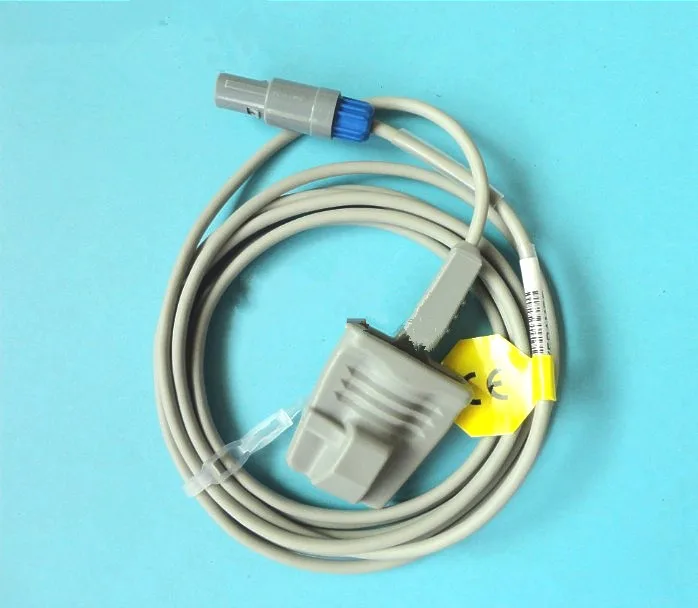 

Мягкий напалечный зонд Goldway для взрослых, датчик уровня кислорода в крови Spo2, зонд для Goldway UT4000A 4000B 4000C 4000F ECG, 5-контактный монитор с одним слотом