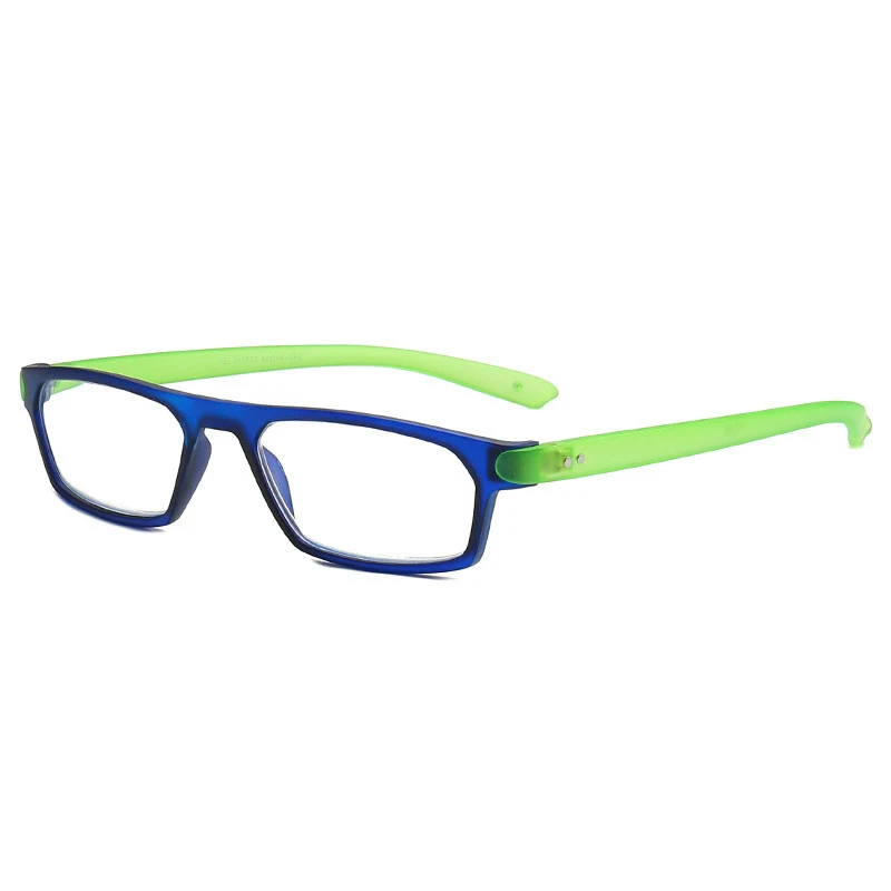 Reading Glasses For Men/Women Rectangular Mix Color Frame Rectangular Presbyopic Spring Hings With Diopter +1 +1.5 +2 +2.5 +3 6