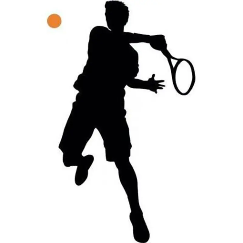Tennis Sticker Car Window Sports Decal Muurstickers Name Posters Vinyl Wall Decals Parede Decor Mural Tennis Sticker