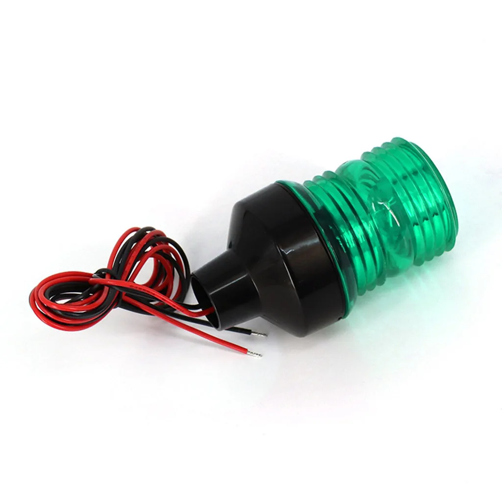 Boat Marine LED Navigation 12V/24V Green 360 All Round Anchor Warning Light