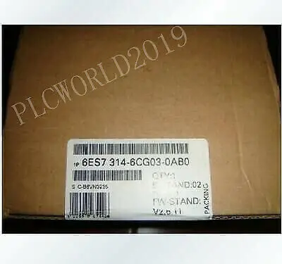 1 pcSiemens 6ES7314-6CG03-0AB0 SIMATIC S7 300 Процессор 314C 2DP компактный контроллер