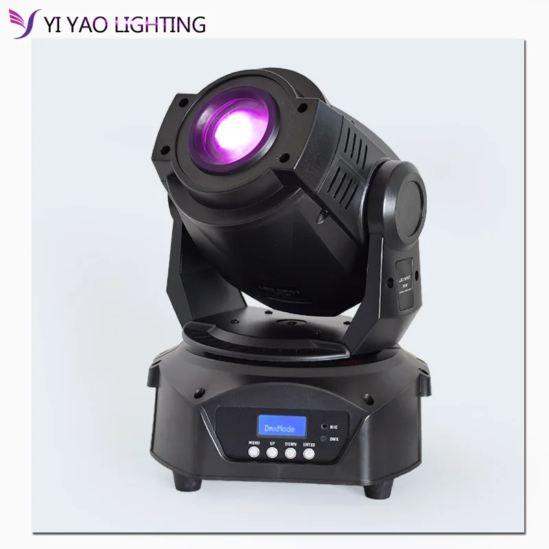 

Led Spot 90 Watt GOBO Led Light DMX color with 3 face mirror zoom lighting for Dj Bar Nightclub
