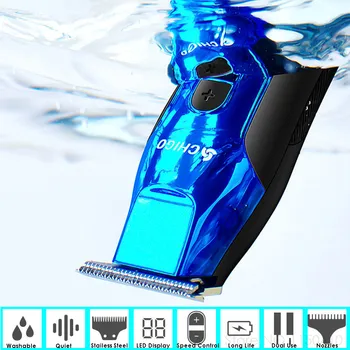 

Professional Electric Hair Clipper Rechargeable Hair Trimmer Beard Shaver for Men Hair Cutting Machine To Haircut Waterproof