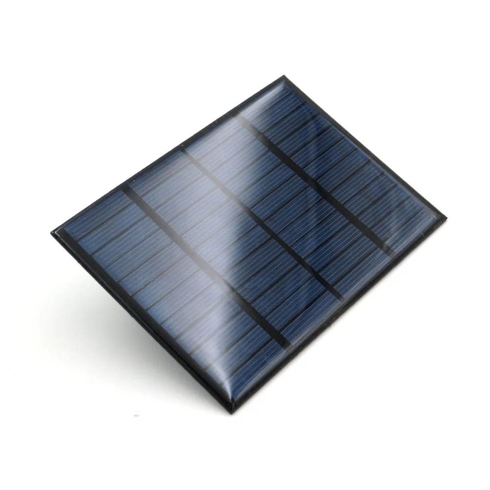 Панели солнечные 12V 125mA 1,5 W поликристаллический кремний солнечных батарей Стандартный эпоксидной смолы DIY батарея заряд энергии солнечный модуль солнечных батарей мобильных телефонов мини