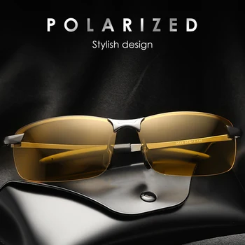 

2020 New Classic Polarized Sunglasses Resistant Metal Men Women Driving Square Black Frame Goggle Humanized UV400 Driver Goggles